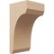 Ekena Millwork 7"W x 7"D x 14"H Wide Legacy Rough Cedar Woodgrain TimberThane Corbel, Primed Tan CORUR07X07X14LGYRCPR - alternate 1